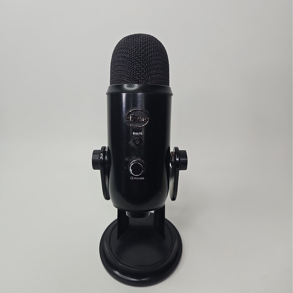 Blue Microphones Yeti USB Microphone - Blackout Edition Untested